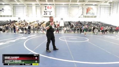 131 lbs Cons. Round 4 - Emmett Hubbard, Shenendehowa Wrestling Club vs Henry Ramirez, GPS Wrestling Club