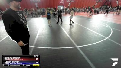 108 lbs Round 1 - Rayden Kramas, CrassTrained: Weigh In Club vs Linken Bastien, Askren Wrestling Academy