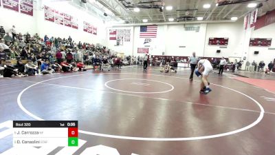 106 lbs Consi Of 4 - Joe Carrozza, New Fairfield vs Derek Consolini, Stafford