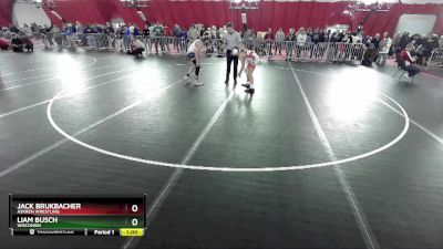 125 lbs Cons. Round 3 - Jack Brukbacher, Askren Wrestling vs Liam Busch, Wisconsin