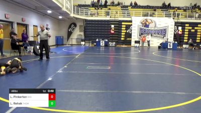 48 lbs Final - Luke Pinkerton, Rising Kingz vs Luke Rehak, Thomas Jefferson