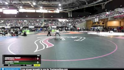 126 lbs Cons. Round 4 - Warren Cook, Forest Grove vs Jeremiah Perry, New Plymouth