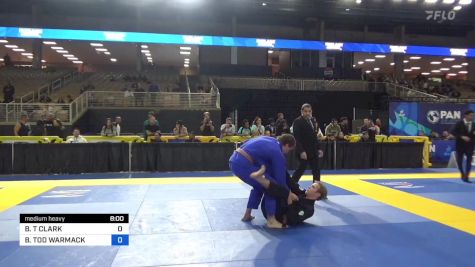 BENJAMIN TOD WARMACK vs BENJAMIN T CLARK 2024 Pan Jiu Jitsu IBJJF Championship