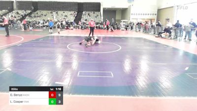 85 lbs Rr Rnd 6 - Gabe Benyo, Mat Assassins vs Lucas Cooper, Roundtree Wrestling Academy Blue