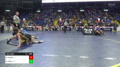 75 lbs Round Of 16 - Gavin Smith, Titusville vs Austin Alex, Brentwood