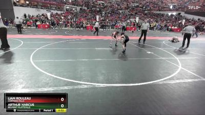 82 lbs Quarterfinal - Arthur Harcus, Belmont-Platteville vs Liam Rouleau, Chippewa Falls