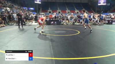 160 lbs Quarters - Philip Lamka, Michigan vs William Henckel, New Jersey