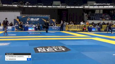 RODNEI BARBOSA GABRIEL JUNIOR vs NOBUHIRO SAWADA 2019 World IBJJF Jiu-Jitsu No-Gi Championship