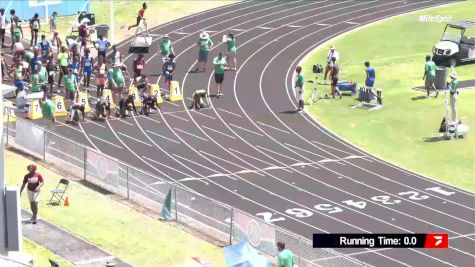 Youth Boys' 100m, Prelims 8 - Age 17-18