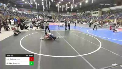 69 lbs Quarterfinal - Jorrdan Salazar, Duran Elite vs Patrick Martinez, Pirates