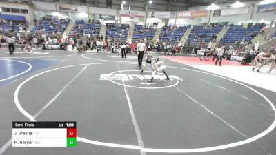 73 lbs Semifinal - Jason Greene, G-Style WC vs Maxin Harper, Valley Bad Boys