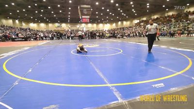 46 lbs Round Of 16 - Oakley Fredrickson, Wasatch Wrestling Club vs Gunner Kelly, Team Aggression