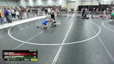 74 lbs Cons. Round 6 - Sam Smith, Sebolt Wrestling Academy vs Oakley Blankenship, Prodigy Wrestling