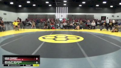 85 lbs Placement Matches (8 Team) - Arav Pandey, Junior Terps Xtreme (MY) vs Bradley Bauman, Team Missouri (MO)