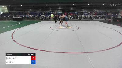 160 lbs Consolation - Sarah Henckel, CT vs Alexandria Alli, OH