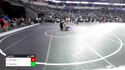 90 lbs Rr Rnd 5 - Cannon Aldridge, Saints Wrestling Club vs Ryker Hackney, X