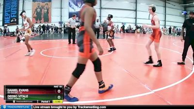 120 lbs Rd# 10- 4:00pm Saturday Final Pool - Deebo Vitale, Terps Xpress vs Daniel Evans, No Escape