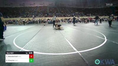 76 lbs Round Of 16 - Teddy Mendenhall, Tahlequah vs Stephen Praytor, Salina Wrestling Club