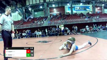 138 lbs Round 2 (3 Team) - Jesse Loges, Blair vs Cameron Gable, Papillion-LaVista South