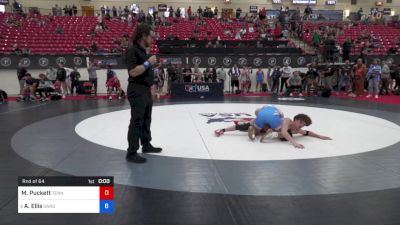 65 kg Rnd Of 64 - Malachi Puckett, Tennessee vs Austin Ellis, Sanderson Wrestling Academy