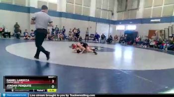 85 lbs Round 1 (4 Team) - Daniel Larocca, Center Grove vs Jordan Penquite, Carmel