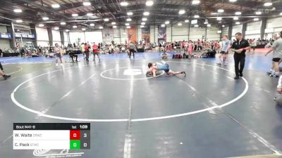 113 lbs Rr Rnd 3 - Waylon Waite, Camp Reynolds Wrestling Club vs Carter Pack, Shore Thing Surf