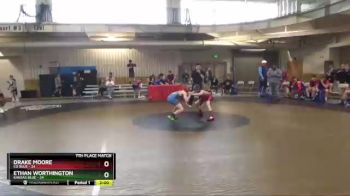 83 lbs Placement Matches (16 Team) - Drake Moore, CO Blue vs Ethan Worthington, Kansas Blue