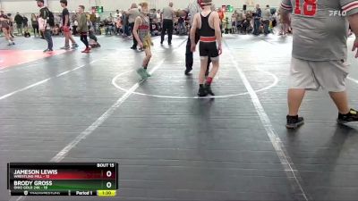 68 lbs Round 5 (6 Team) - Jameson Lewis, Wrestling Mill vs Brody Gross, Ohio Gold 24K