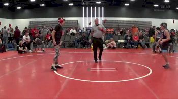 112 lbs Placement Matches (8 Team) - Teigan Newell, Indiana Outlaws vs Grayson Fuchs, Burnett Trained (OH)