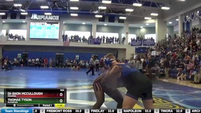 165 lbs Champ. Round 2 - Di-shon Mccullough, MAUMEE vs Thomas Tyson, ELMWOOD