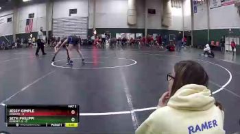 120 lbs Round 3 (16 Team) - Seth Philippi, Kearney JV vs Jessy Gimple, Augusta
