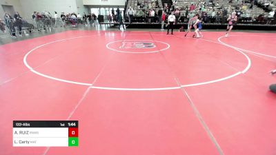 133-A lbs Final - Andre RUIZ, Red Nose Wrestling School vs Luke Carty, Mat Return