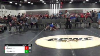 70 lbs 2nd Wrestleback (8 Team) - Thomas Blanke, Illinois Menace vs Anthony Lopera, M2 Blue (NJ)