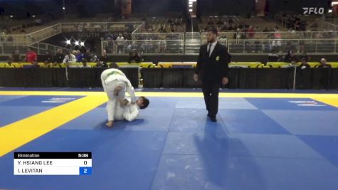 YUAN HSIANG LEE vs ITAI LEVITAN 2024 Pan Jiu Jitsu IBJJF Championship