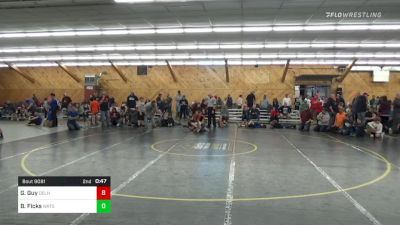 I 85 lbs Consi Of 4 - Gavin Guy, Delhi vs Bentley Ficks, Watsontown