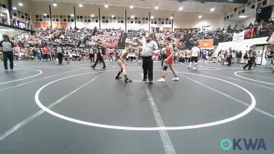 112 lbs Round Of 16 - Malicay Arneecher, Grove Takedown Club vs Diesel Russell, Salina Wrestling Club