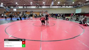 190 lbs Consi Of 8 #2 - Nazareth Pina, St. Thomas Aquinas vs Roman Martinez, Blair Academy