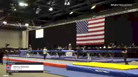 Sienna Alderson - Tumbling, High Altitude - 2021 USA Gymnastics Championships