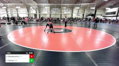 70 lbs Rr Rnd 1 - Owen Blankenship, VA Patriots vs Zaeden Young, Pit Bull Wrestling Academy