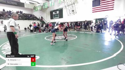 106 lbs Consi Of 8 #2 - Aubrie Orozco, Palm Dessert vs Mariah Gonzalez, La Quinta