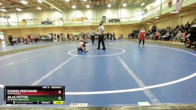 80 lbs Quarterfinal - Silas Patton, NC Raider Wrestling vs Kannin Keefhaver, Unaffiliated