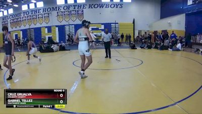 126 Gold Round 5 - Cruz Grijalva, Colquitt County vs Gabriel Tellez, Southwest Miami