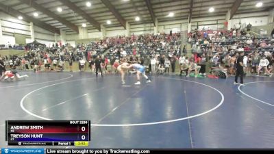 160 lbs Cons. Round 2 - Andrew Smith, NE vs Treyson Hunt, UT