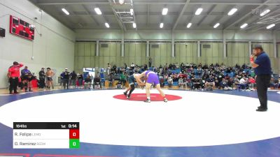 184 lbs Consi Of 16 #1 - Robert Felipe, Lemoore vs David Ramirez, Redwood