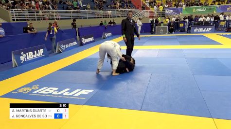 ADRIANA MARTINS DUARTE PINTO vs JULIANA GONÇALVES DE SOUZA 2024 Brasileiro Jiu-Jitsu IBJJF