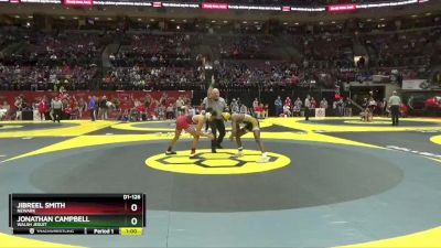 D1-126 lbs Cons. Round 2 - Jonathan Campbell, Walsh Jesuit vs Jibreel Smith, Newark