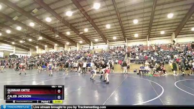 106 lbs Quarterfinal - Gunnar Ortiz, AZ vs Caleb Jackson, UT