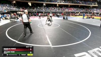 5A 126 lbs Champ. Round 1 - Rogelio Perez, Uvalde vs Braden Moir, Frisco