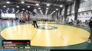 56 lbs Rd# 9- 2:15pm Saturday Final Pool - Kai Hughes, Nebraska Elite vs Kyler Robinson, No Escape W.A.