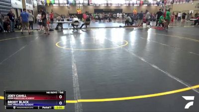 106 lbs Round 3 - Joey Cahill, Moen Wrestling Academy vs Brody Black, MWC Wrestling Academy